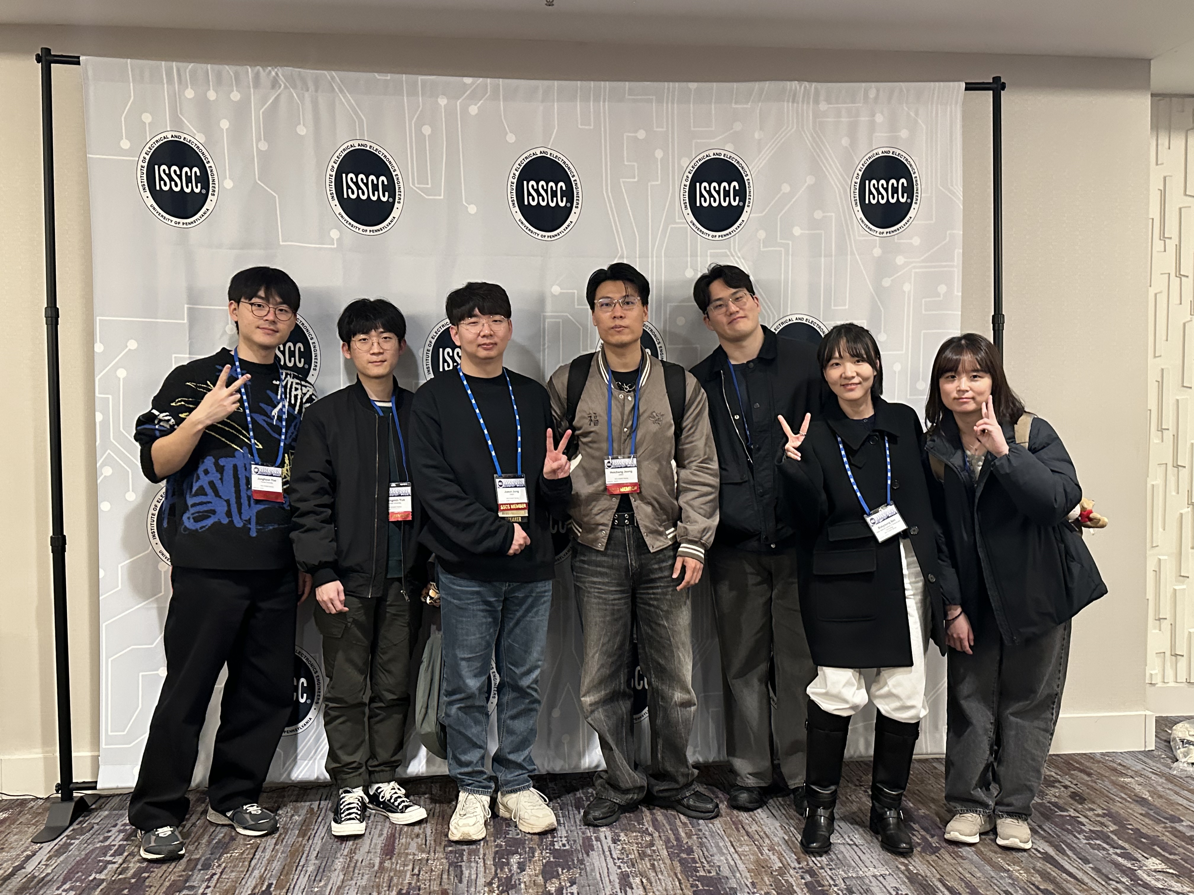 🌟 Our lab had a wonderful time at ISSCC 2026 in San Francisco! 📸✨